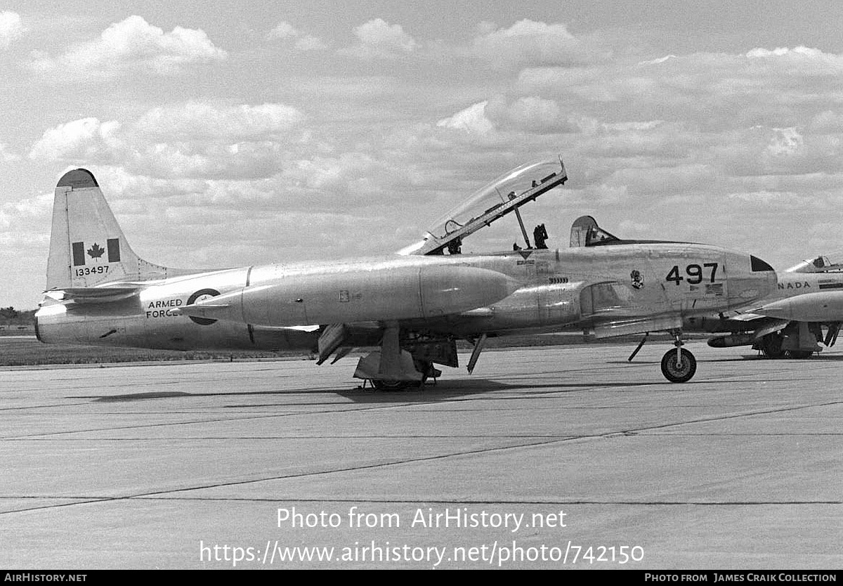 Aircraft Photo of 133497 | Canadair T-33AN Silver Star 3 | Canada - Air Force | AirHistory.net #742150