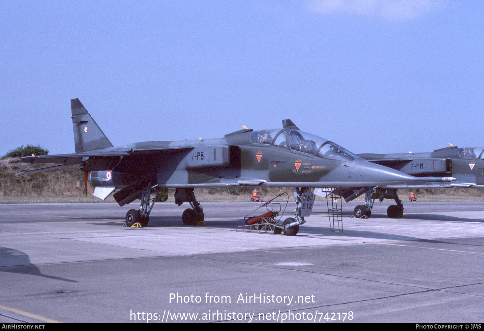 Aircraft Photo of E12 | Sepecat Jaguar E | France - Air Force | AirHistory.net #742178