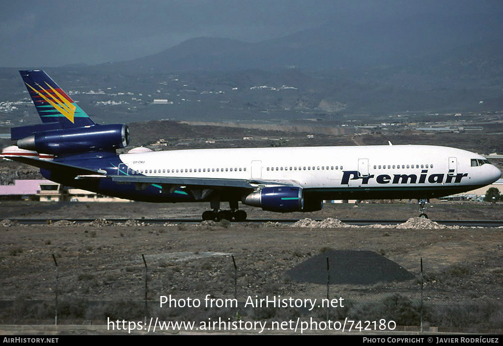 Aircraft Photo of OY-CNU | McDonnell Douglas DC-10-10 | Premiair | AirHistory.net #742180