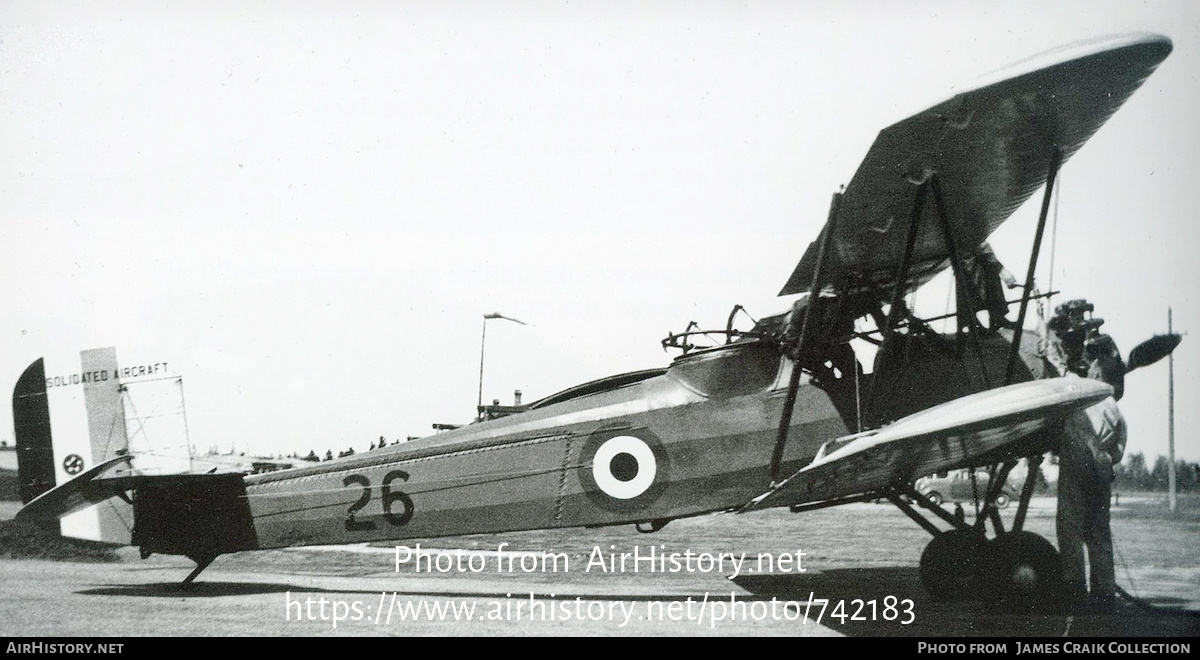 Aircraft Photo of 26 | Consolidated 7 Courier | Canada - Air Force | AirHistory.net #742183