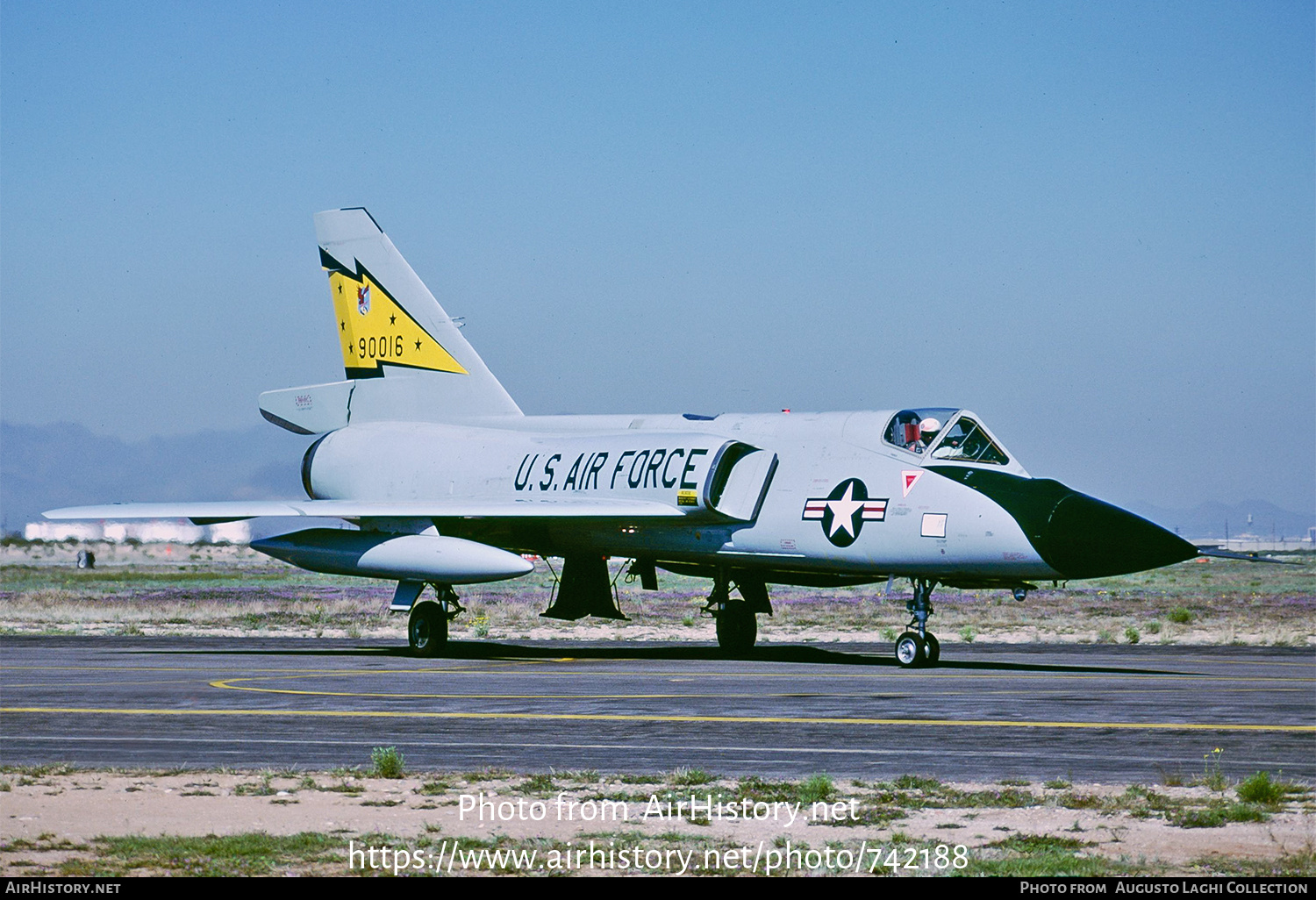 Aircraft Photo of 59-0016 / 90016 | Convair F-106A Delta Dart | USA - Air Force | AirHistory.net #742188