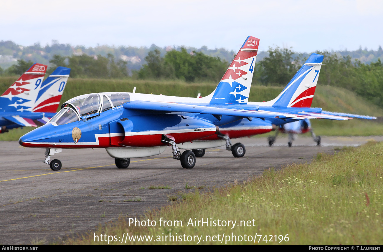 Aircraft Photo of E137 | Dassault-Dornier Alpha Jet E | France - Air Force | AirHistory.net #742196