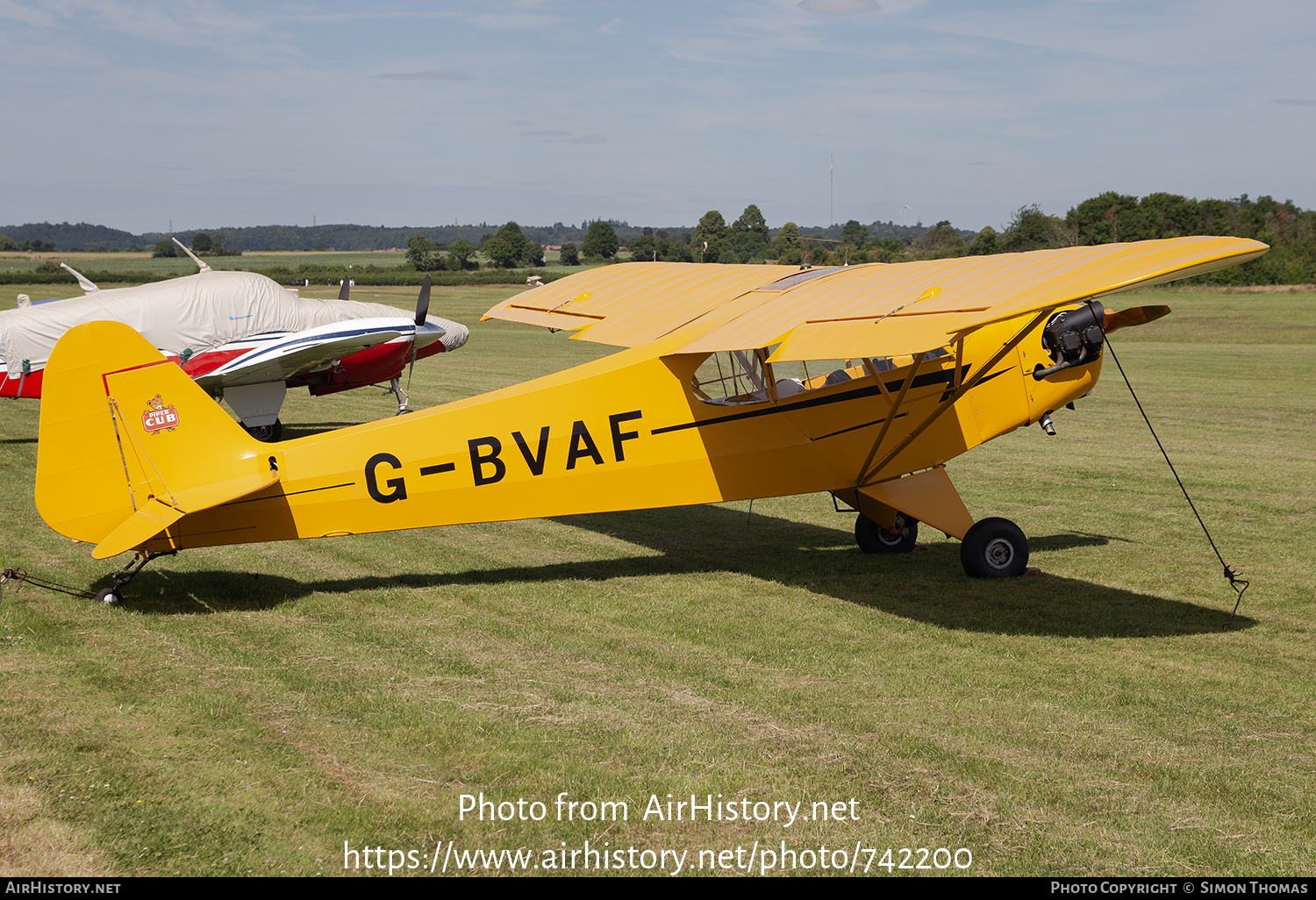 Aircraft Photo of G-BVAF | Piper J-3C-65 Cub | AirHistory.net #742200