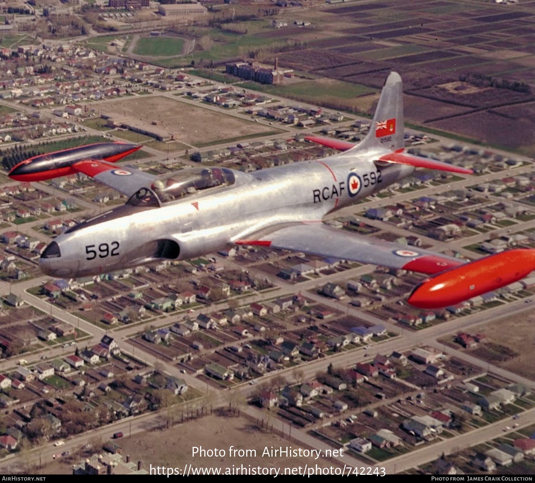 Aircraft Photo of 21592 | Canadair T-33AN Silver Star 3 | Canada - Air Force | AirHistory.net #742243