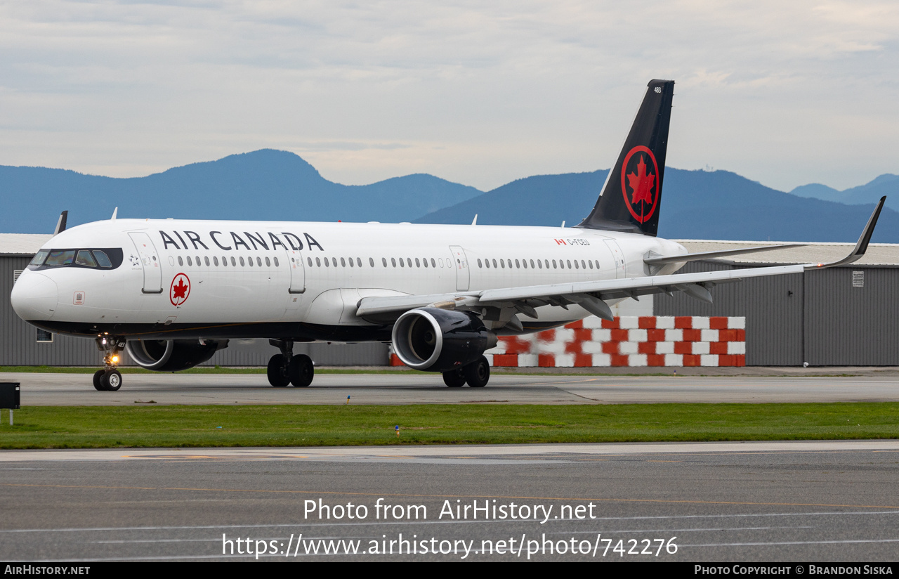 Aircraft Photo of C-FCEU | Airbus A321-211 | Air Canada | AirHistory.net #742276