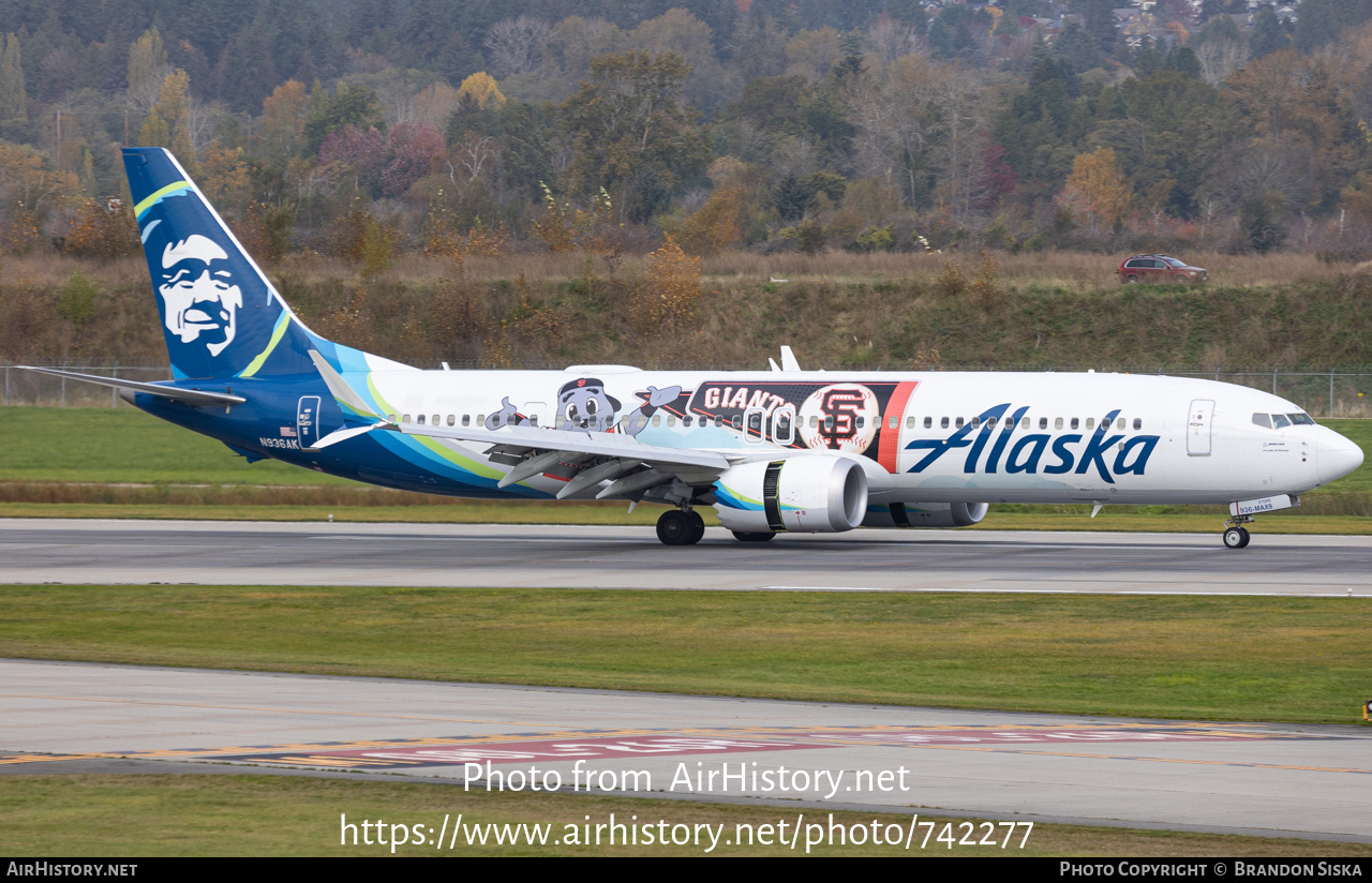 Aircraft Photo of N936AK | Boeing 737-9 Max 9 | Alaska Airlines | AirHistory.net #742277