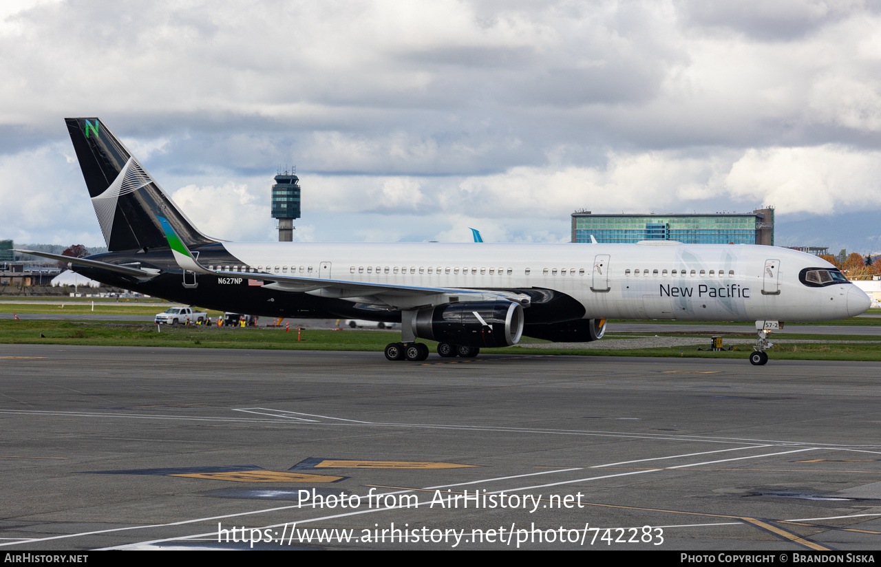 Aircraft Photo of N627NP | Boeing 757-2B7 | New Pacific Airlines | AirHistory.net #742283