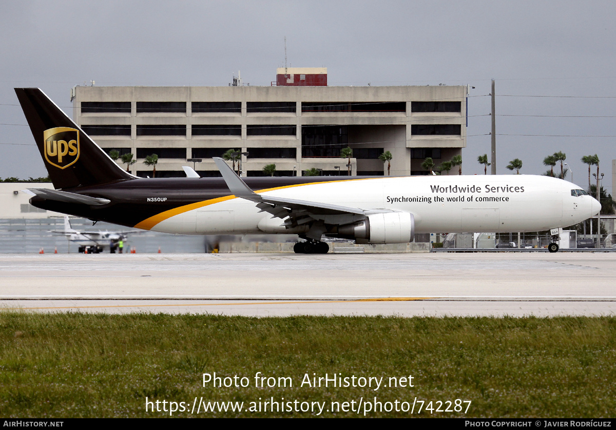 Aircraft Photo of N350UP | Boeing 767-34AF/ER | United Parcel Service - UPS | AirHistory.net #742287