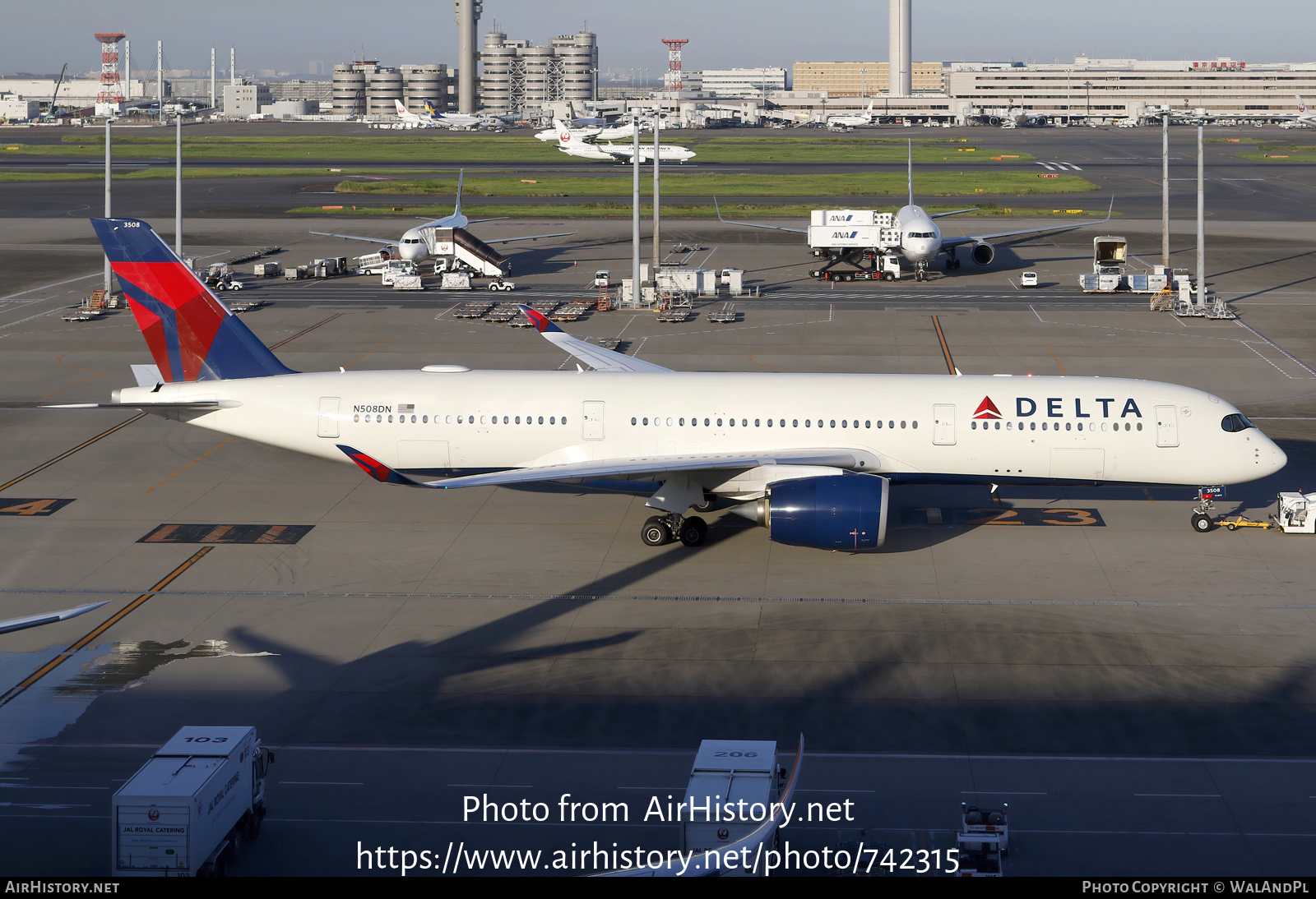 Aircraft Photo of N508DN | Airbus A350-941 | Delta Air Lines | AirHistory.net #742315