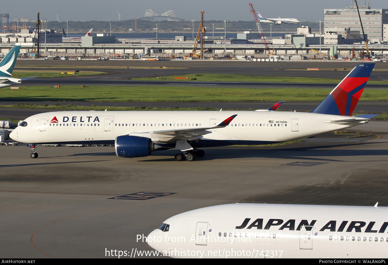 Aircraft Photo of N510DN | Airbus A350-941 | Delta Air Lines | AirHistory.net #742317