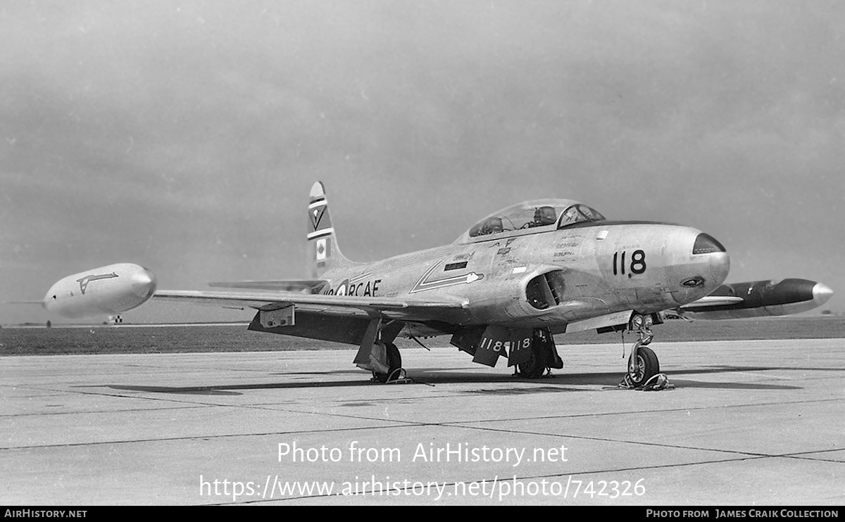 Aircraft Photo of 21118 | Canadair T-33AN Silver Star 3 | Canada - Air Force | AirHistory.net #742326