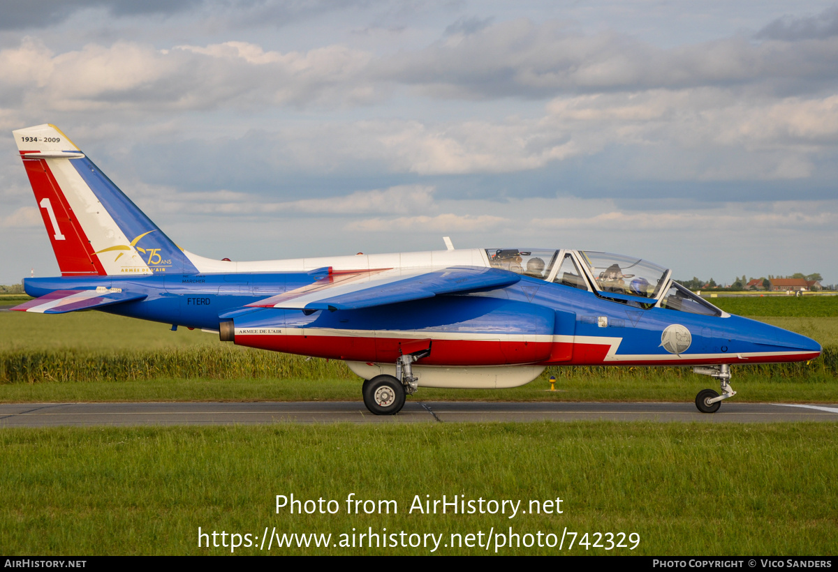 Aircraft Photo of E122 | Dassault-Dornier Alpha Jet E | France - Air Force | AirHistory.net #742329