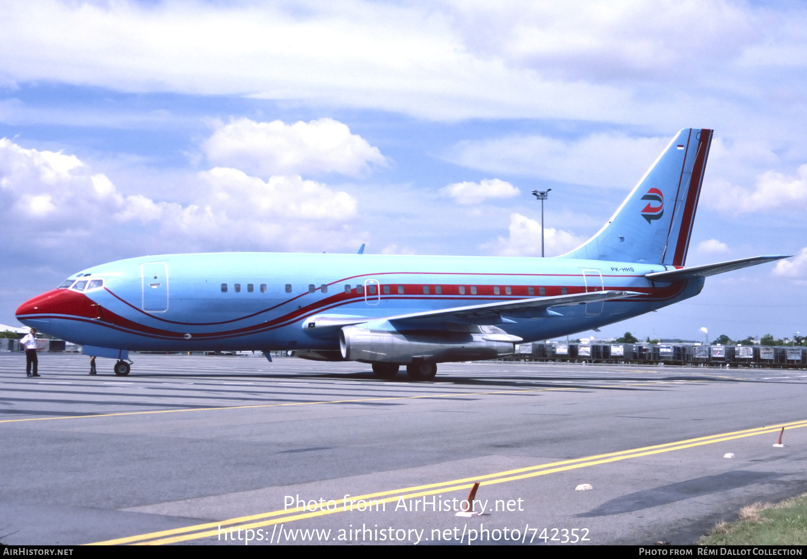 Aircraft Photo of PK-HHS | Boeing 737-2S9/Adv | Gatari Hutama Air Service | AirHistory.net #742352