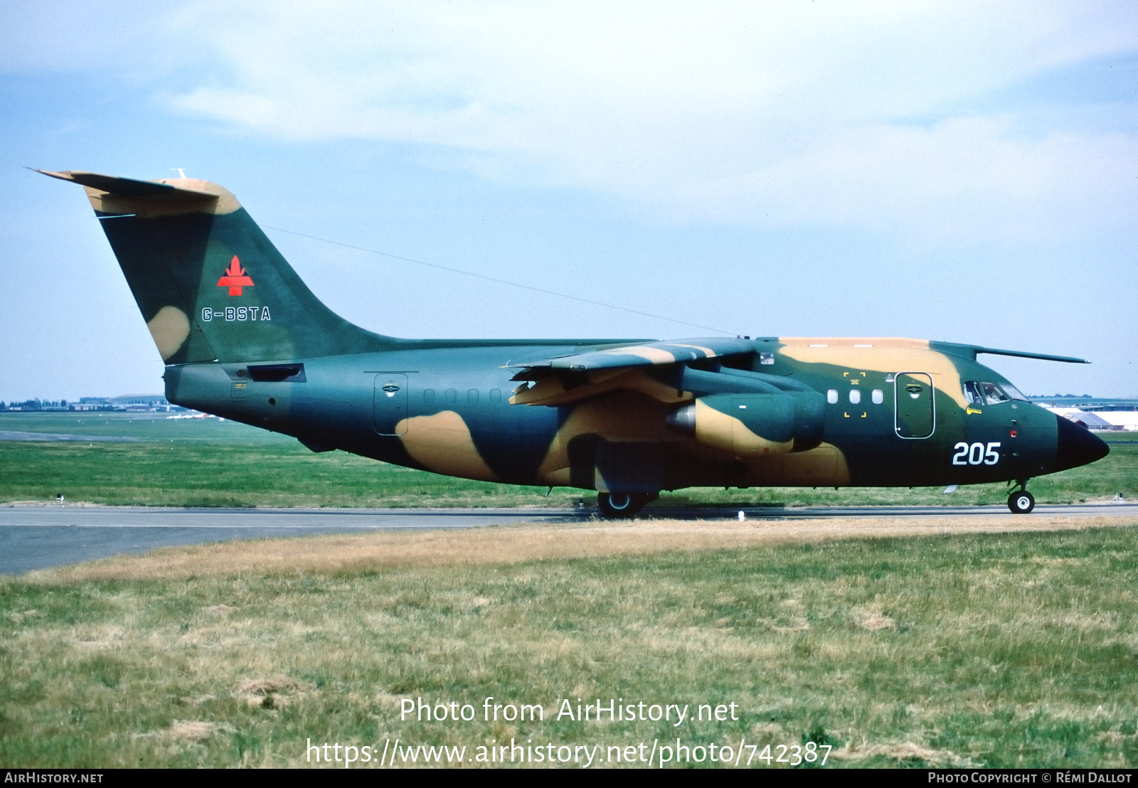 Aircraft Photo of G-BSTA | British Aerospace BAe-146-100STA | British Aerospace | AirHistory.net #742387