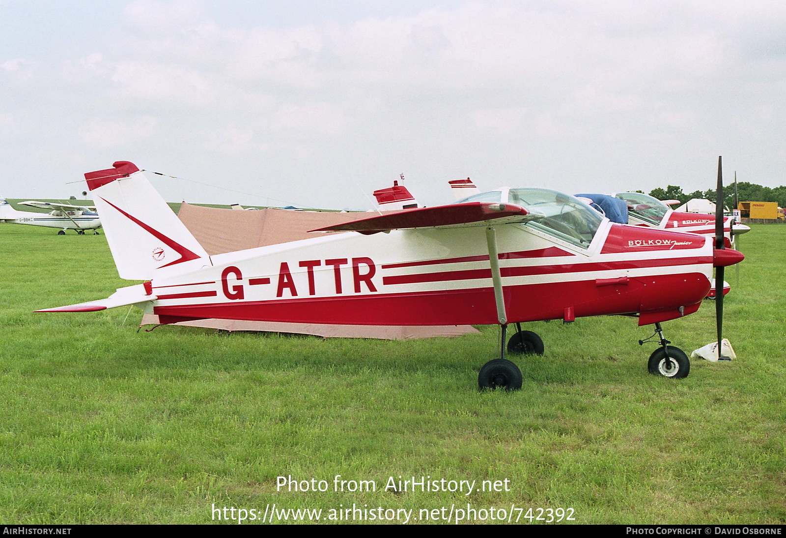 Aircraft Photo of G-ATTR | Bölkow Bo-208C Junior | AirHistory.net #742392