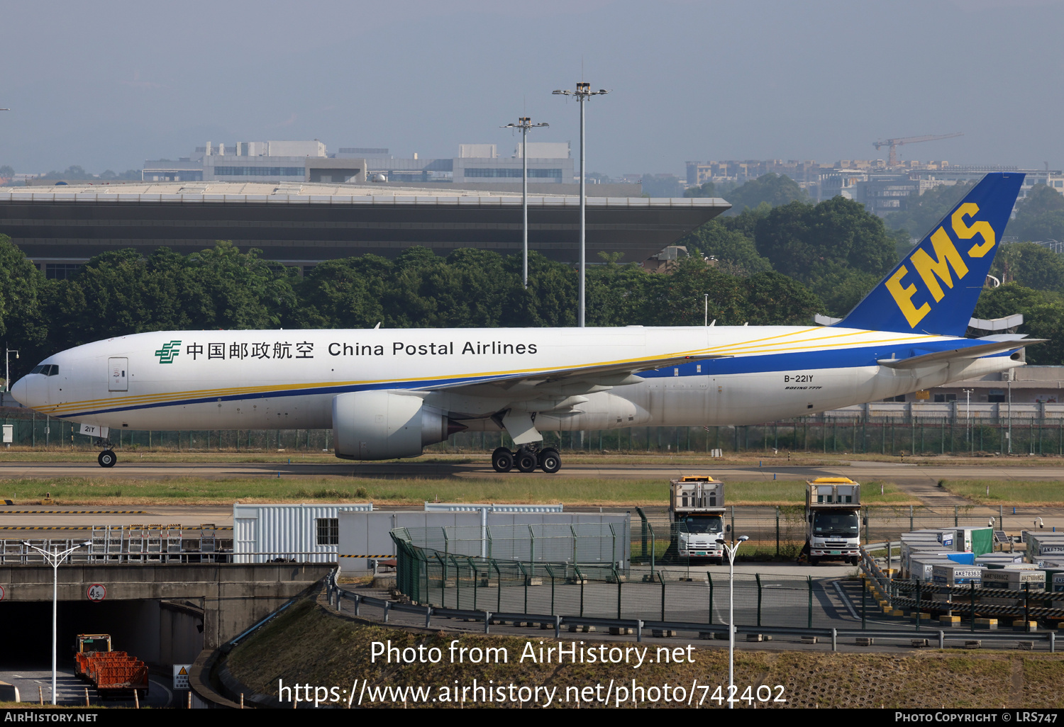 Aircraft Photo of B-221Y | Boeing 777-F | China Postal Airlines | AirHistory.net #742402