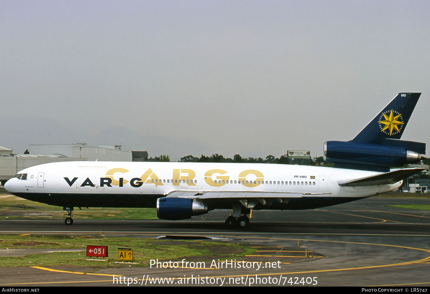 Aircraft Photo of PP-VMU | McDonnell Douglas DC-10-30(F) | Varig Cargo | AirHistory.net #742405