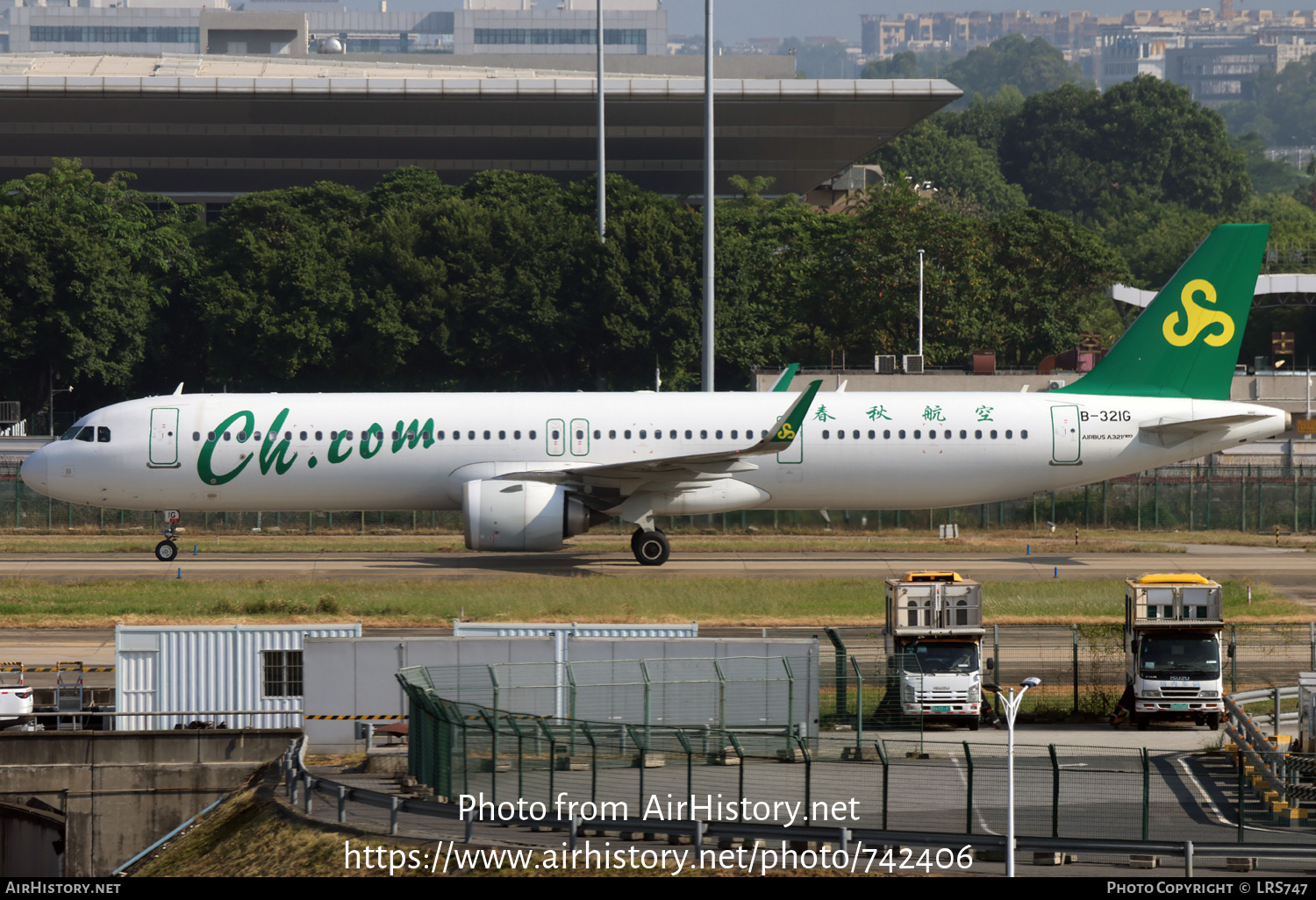 Aircraft Photo of B-321G | Airbus A321-253NX | Spring Airlines | AirHistory.net #742406