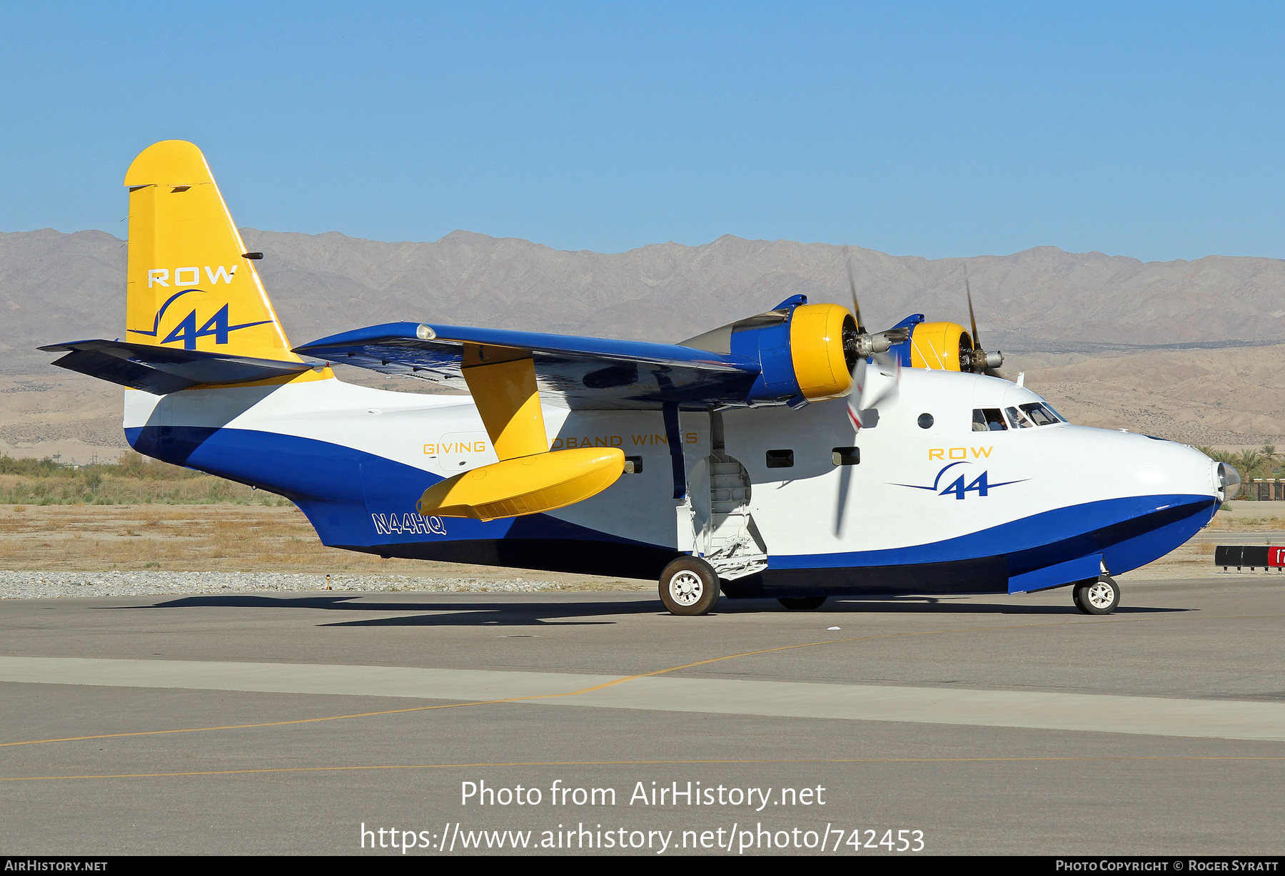 Aircraft Photo of N44HQ | Grumman HU-16B Albatross | AirHistory.net #742453