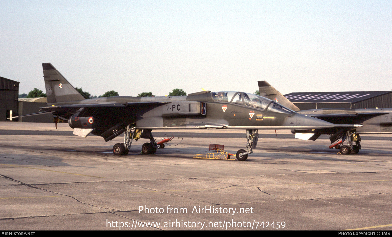 Aircraft Photo of E22 | Sepecat Jaguar E | France - Air Force | AirHistory.net #742459