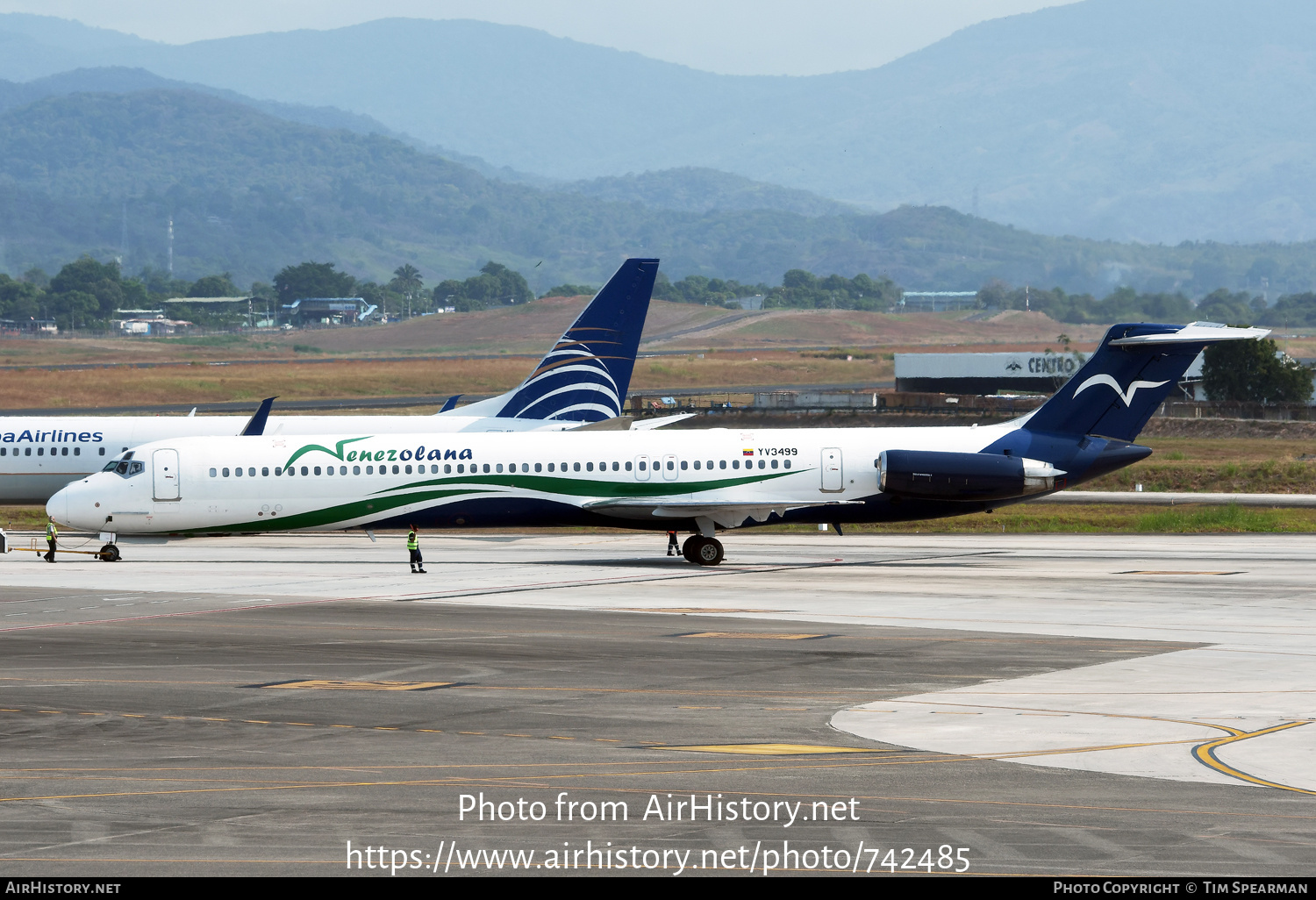 Aircraft Photo of YV-3499 | McDonnell Douglas MD-83 (DC-9-83) | Venezolana - Rutas Aéreas de Venezuela | AirHistory.net #742485