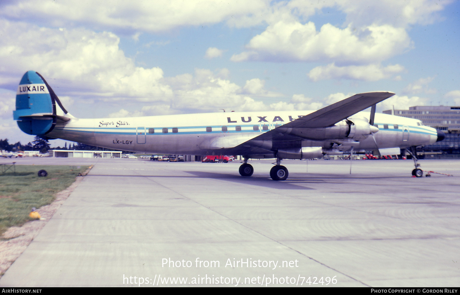 Aircraft Photo of LX-LGY | Lockheed L-1649A Starliner | Luxair | AirHistory.net #742496