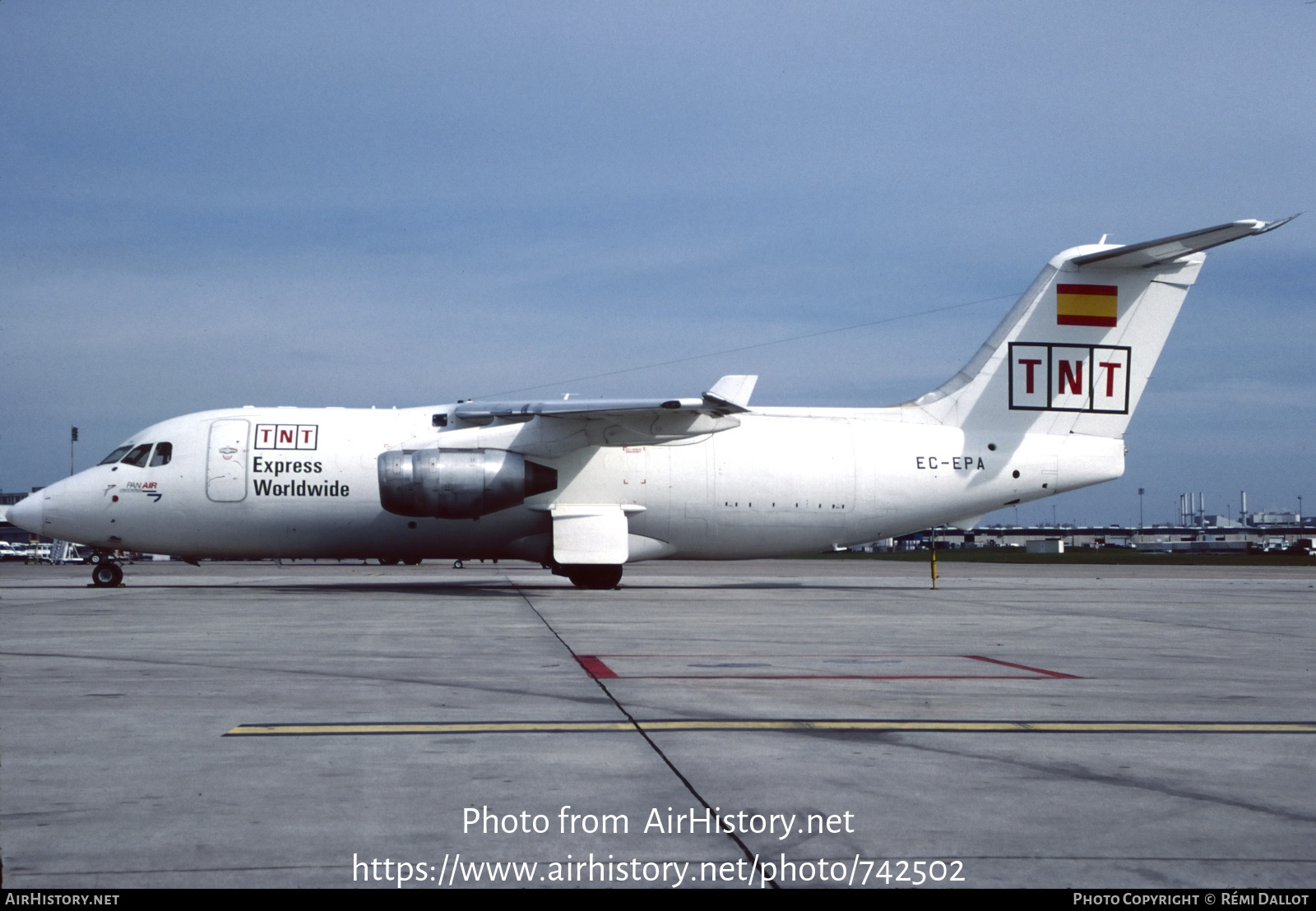 Aircraft Photo of EC-EPA | British Aerospace BAe-146-200QT Quiet Trader | TNT Express | AirHistory.net #742502