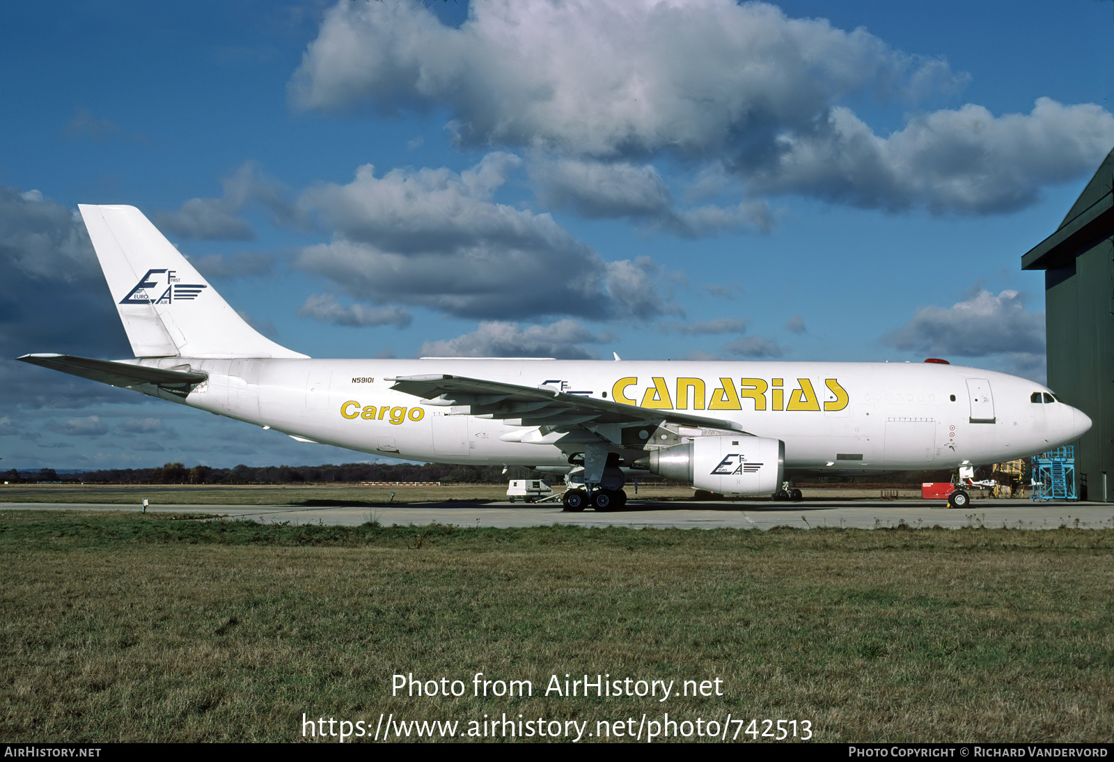 Aircraft Photo of N59101 | Airbus A300B4-203(F) | Canarias Cargo | AirHistory.net #742513