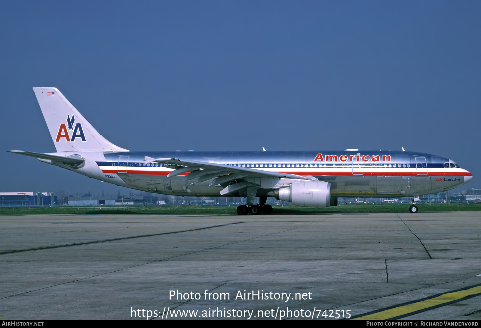 Aircraft Photo of N33069 | Airbus A300B4-605R | American Airlines | AirHistory.net #742515