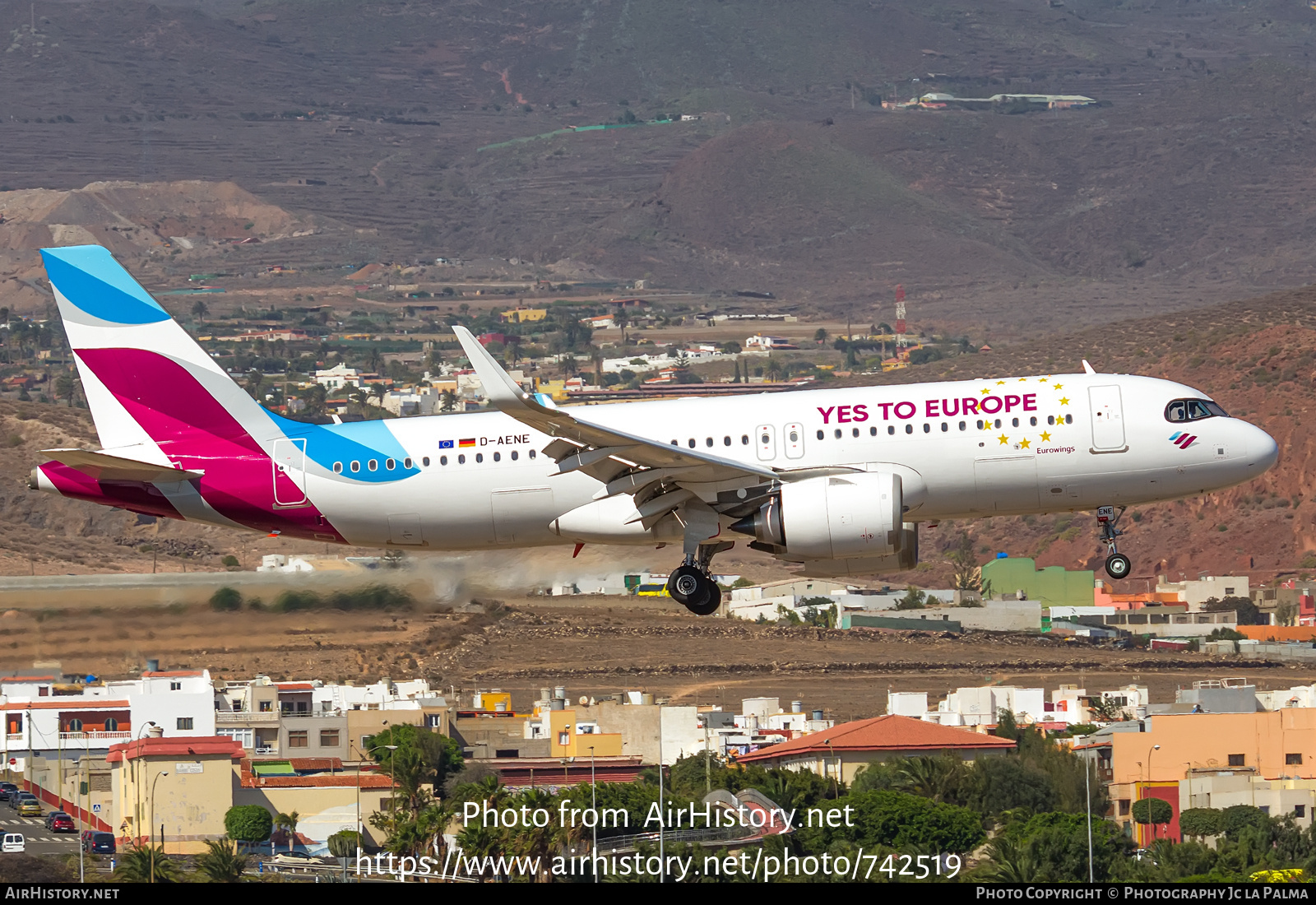 Aircraft Photo of D-AENE | Airbus A320-251N | Eurowings | AirHistory.net #742519