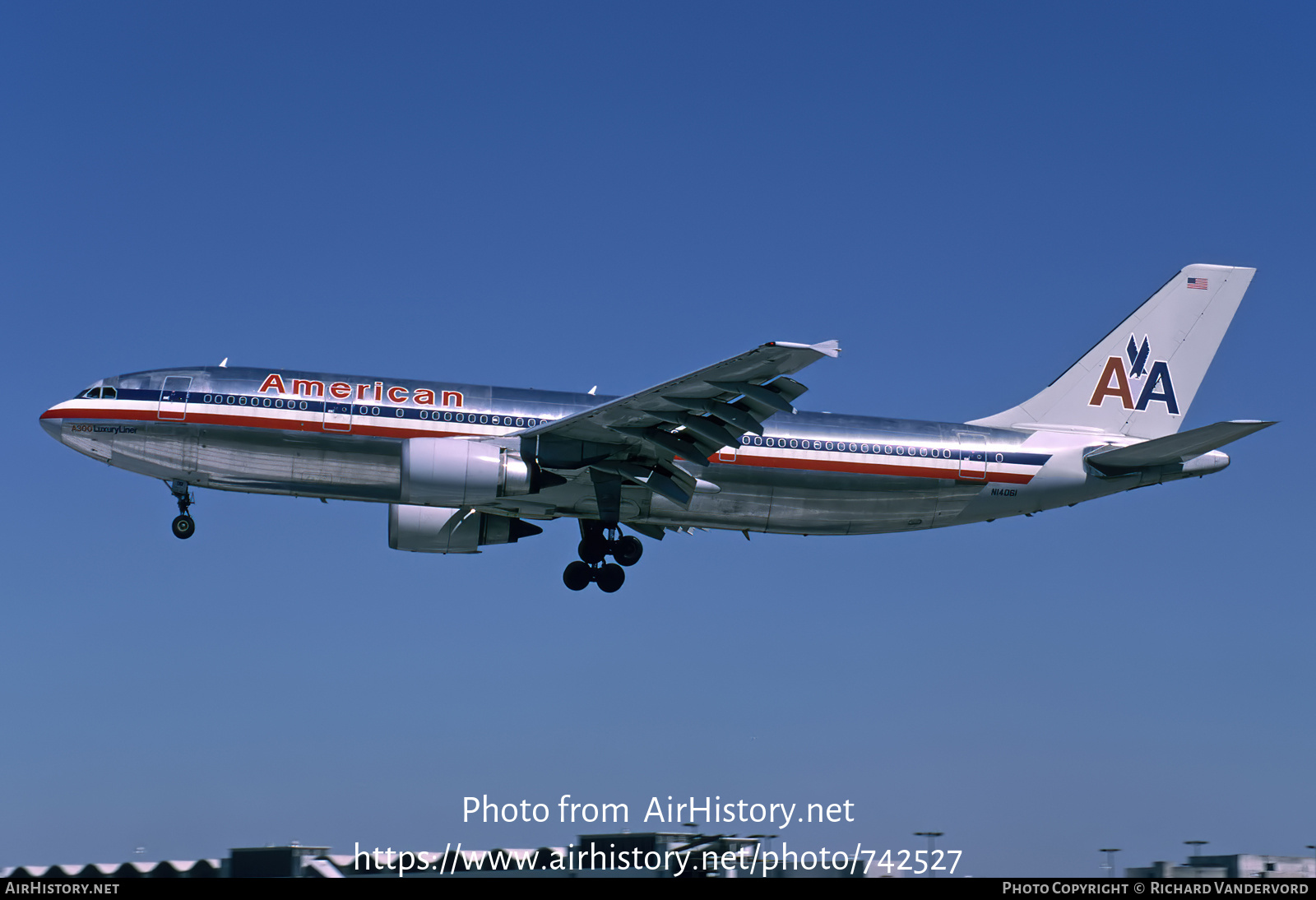 Aircraft Photo of N14061 | Airbus A300B4-605R | American Airlines | AirHistory.net #742527