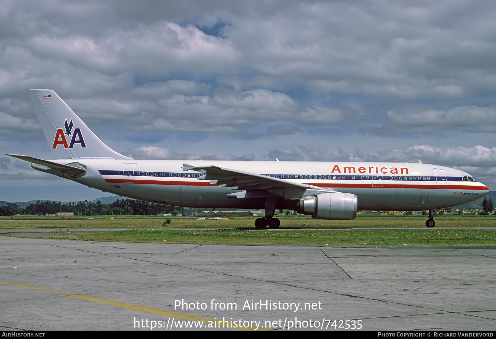 Aircraft Photo of N70054 | Airbus A300B4-605R | American Airlines | AirHistory.net #742535