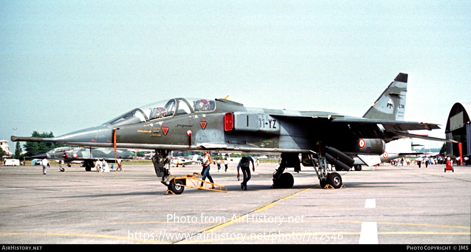 Aircraft Photo of E36 | Sepecat Jaguar E | France - Air Force | AirHistory.net #742546