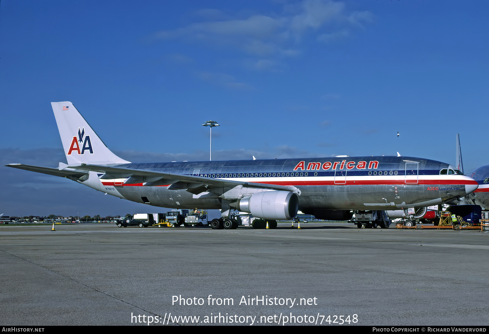 Aircraft Photo of N70073 | Airbus A300B4-605R | American Airlines | AirHistory.net #742548