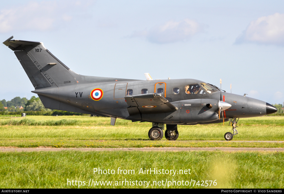 Aircraft Photo of 107 | Embraer EMB-121AA Xingu | France - Air Force | AirHistory.net #742576