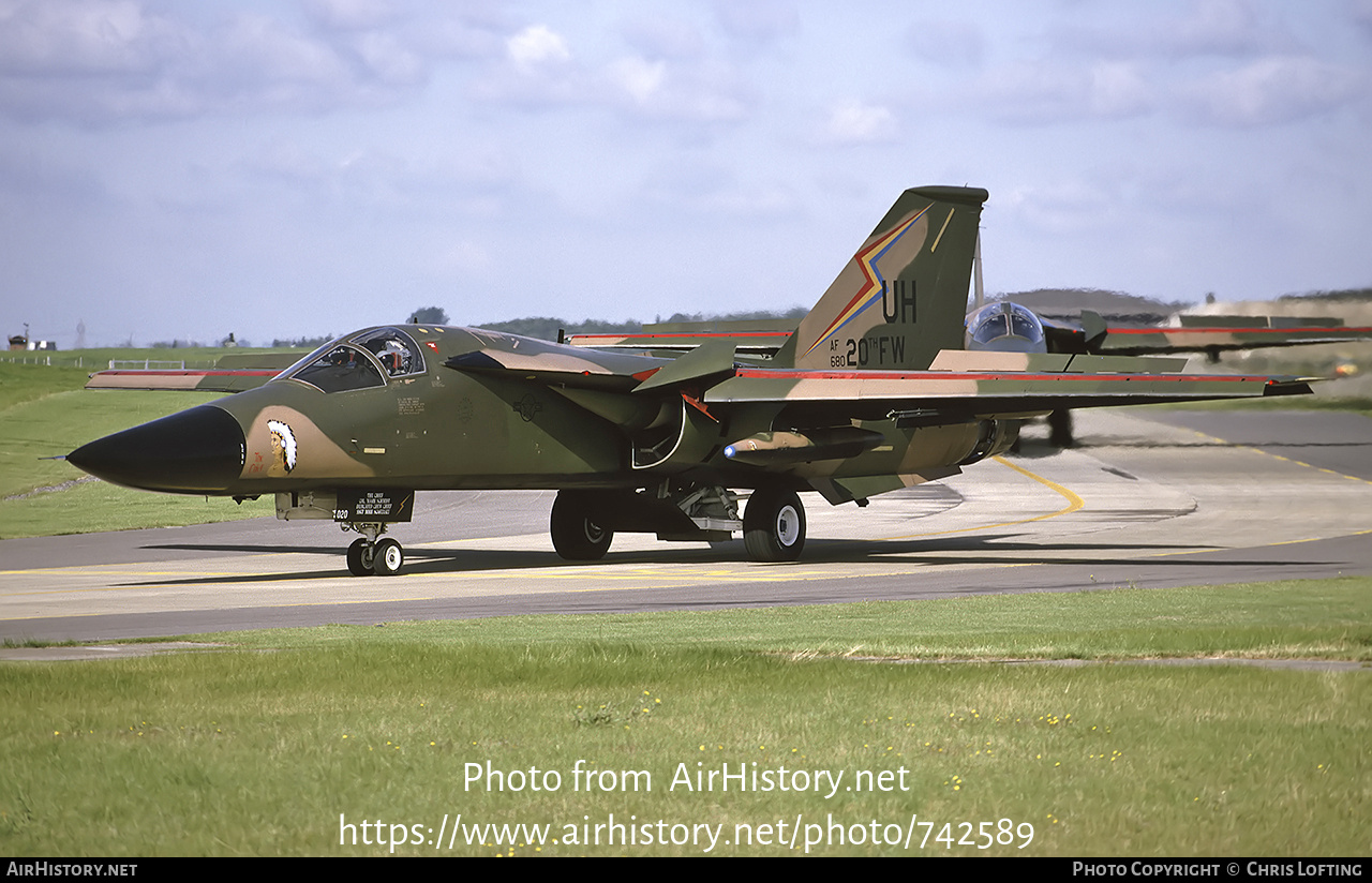 Aircraft Photo of 68-0020 / AF680-20 | General Dynamics F-111E Aardvark | USA - Air Force | AirHistory.net #742589