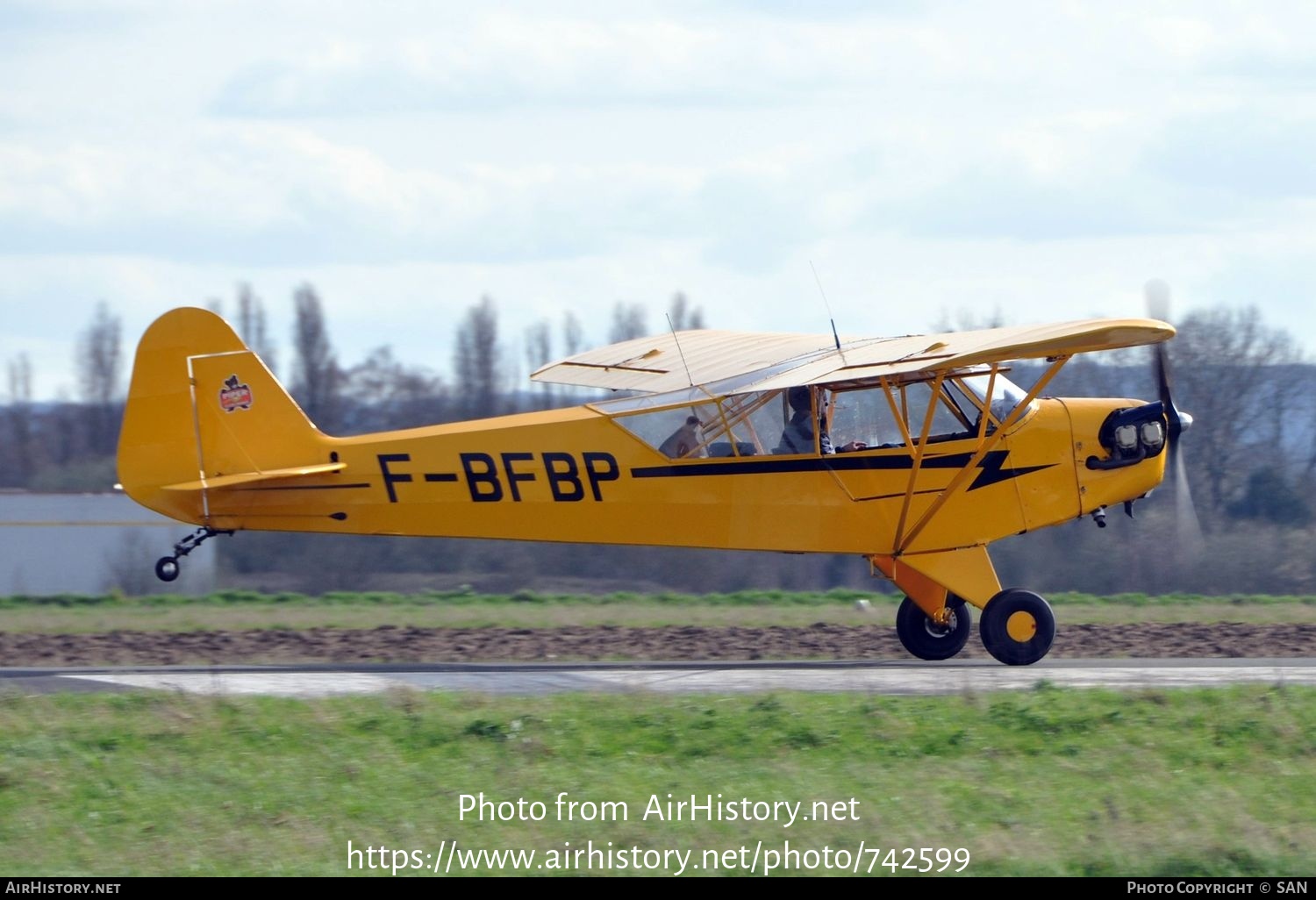 Aircraft Photo of F-BFBP | Piper J-3C-65 Cub | AirHistory.net #742599