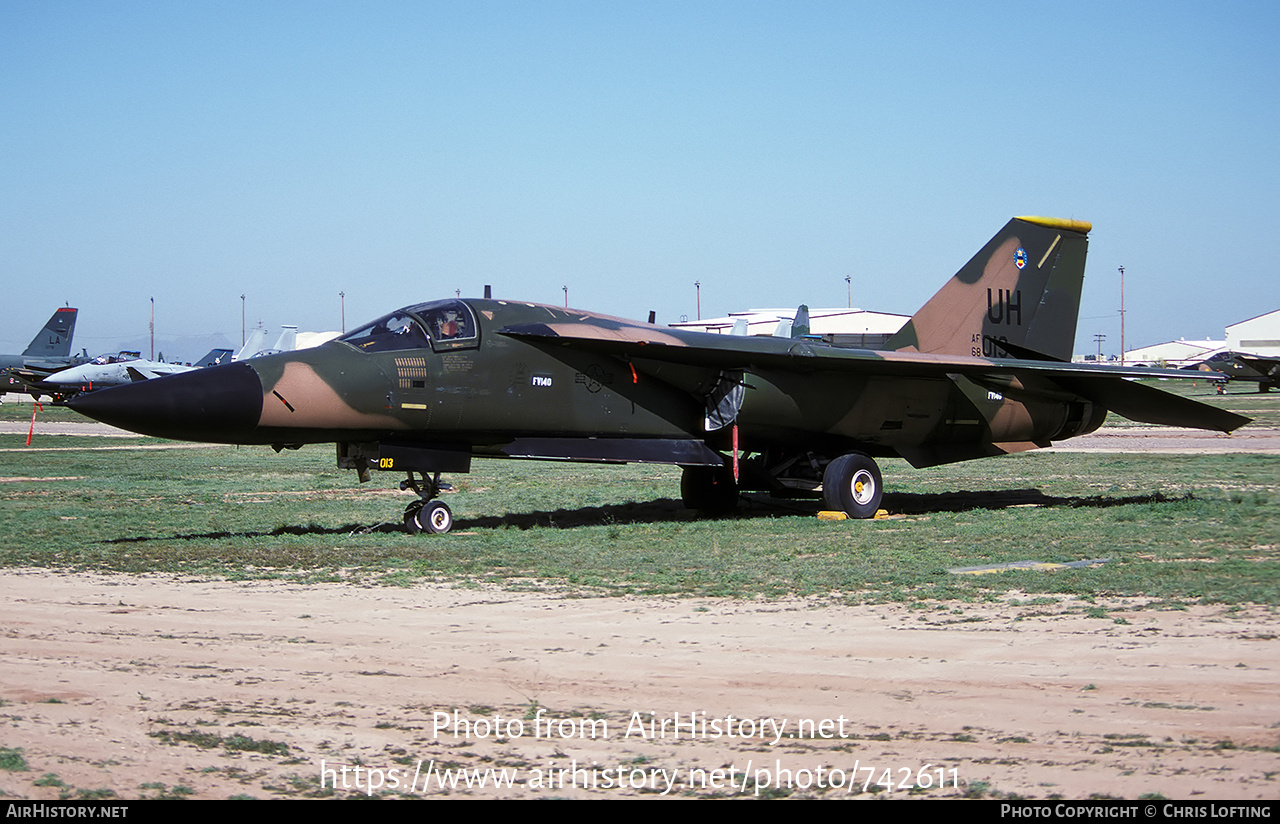 Aircraft Photo of 68-0013 | General Dynamics F-111E Aardvark | USA - Air Force | AirHistory.net #742611