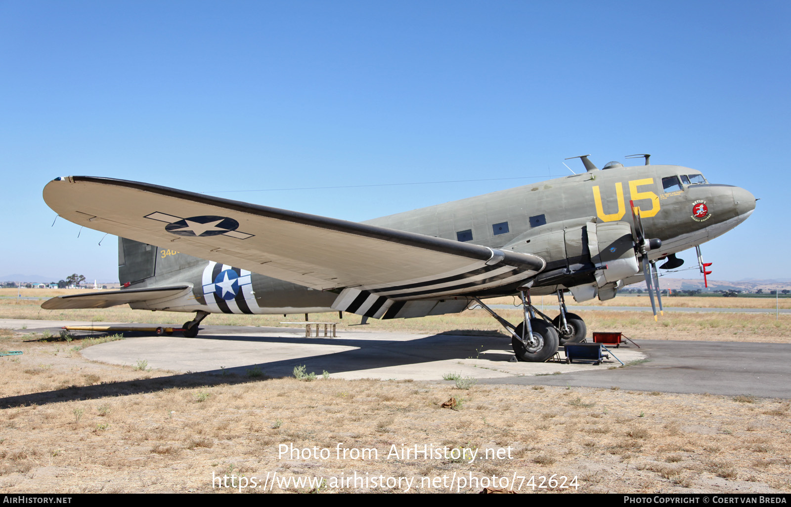 Aircraft Photo of N47SJ / 348608 | Douglas C-47B Skytrain | USA - Air Force | AirHistory.net #742624