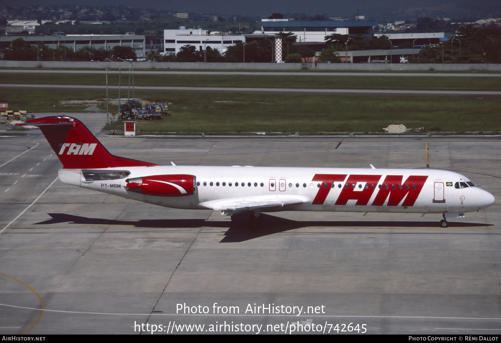 Aircraft Photo of PT-MRM | Fokker 100 (F28-0100) | TAM Linhas Aéreas | AirHistory.net #742645