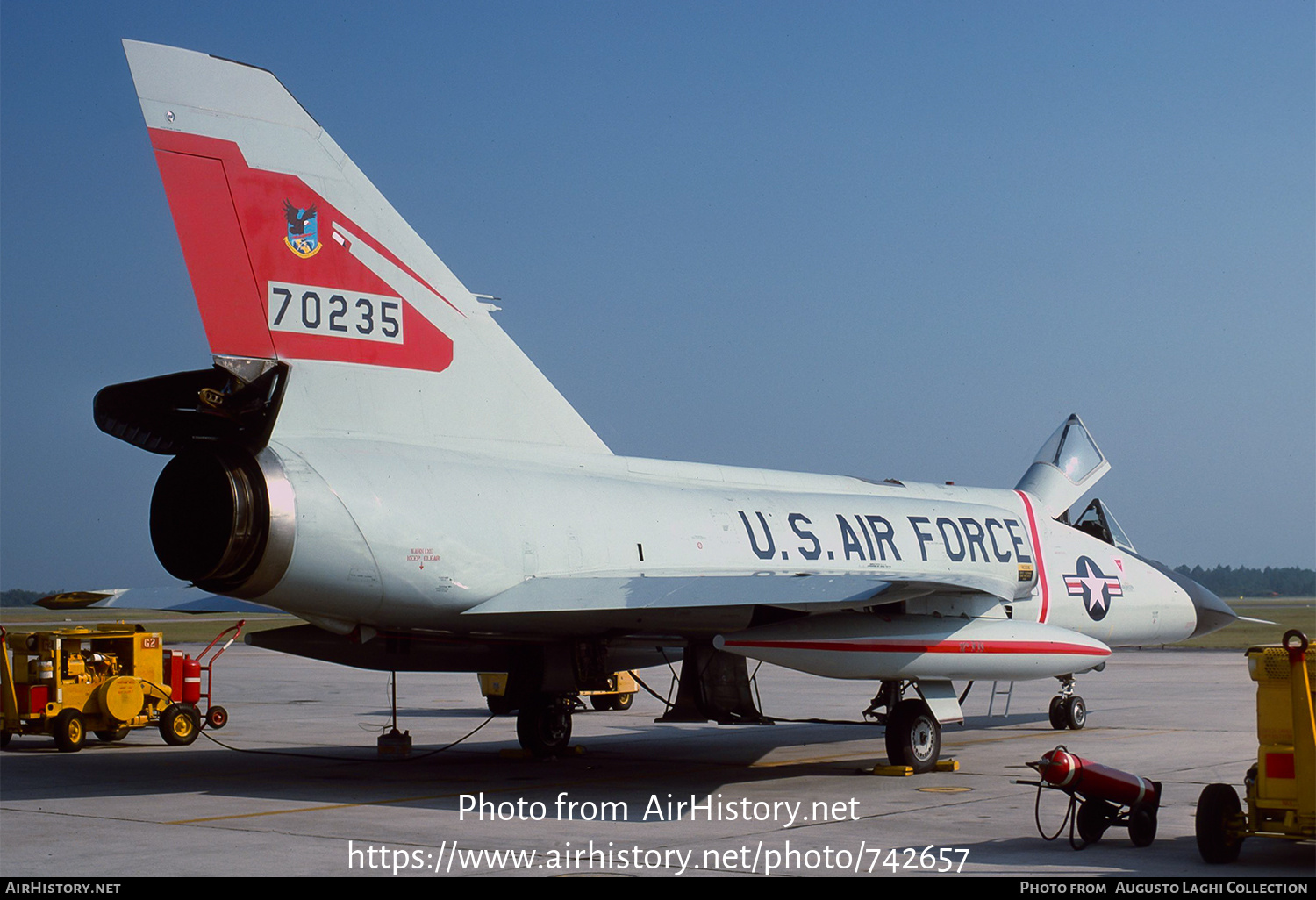 Aircraft Photo of 57-235 / 70235 | Convair F-106A Delta Dart | USA - Air Force | AirHistory.net #742657