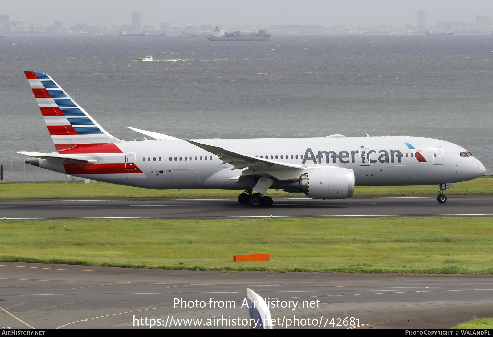 Aircraft Photo of N882BL | Boeing 787-8 Dreamliner | American Airlines | AirHistory.net #742681