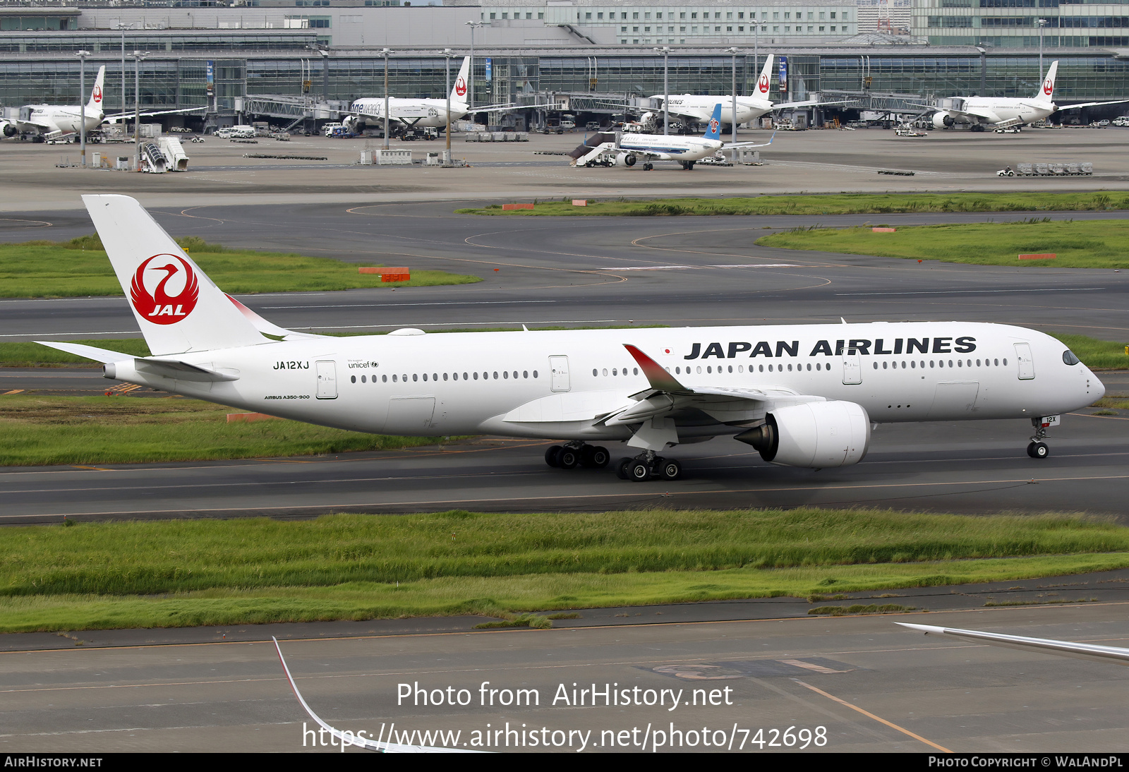 Aircraft Photo of JA12XJ | Airbus A350-941 | Japan Airlines - JAL | AirHistory.net #742698