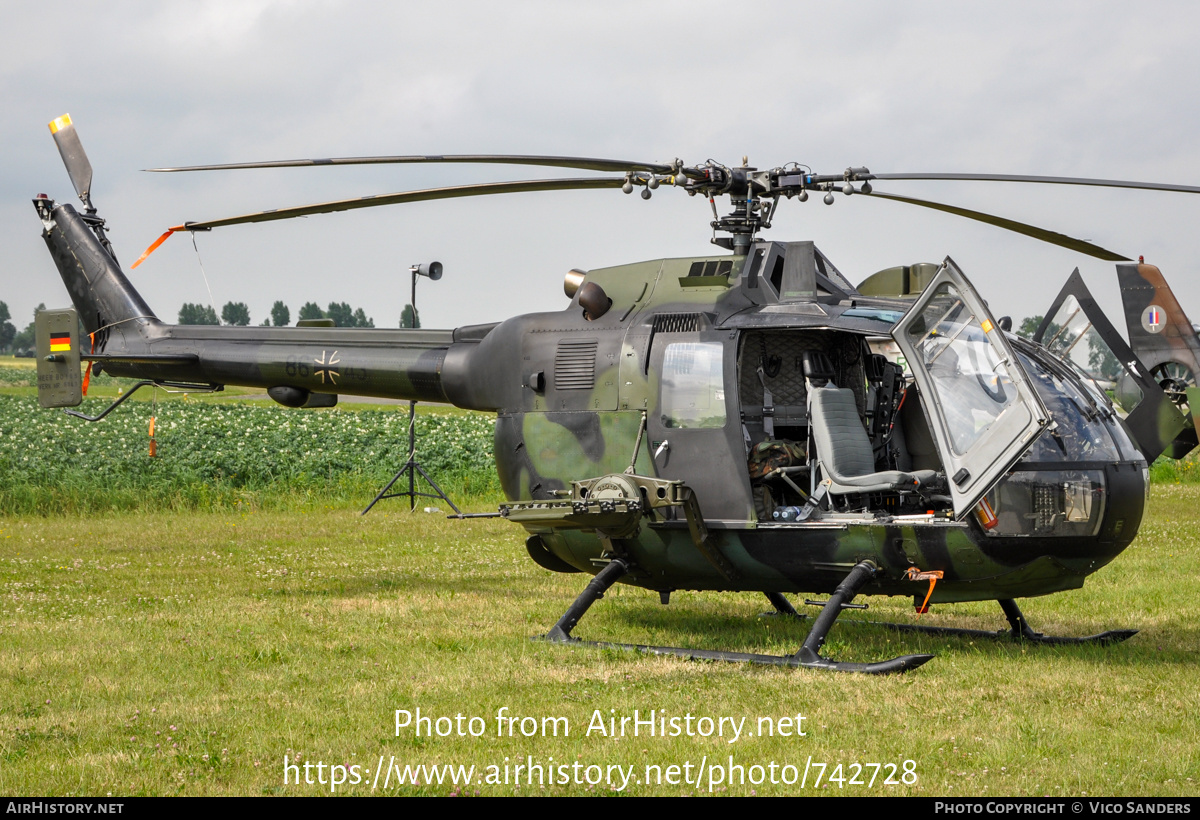 Aircraft Photo of 8643 | MBB BO-105P1 | Germany - Army | AirHistory.net #742728