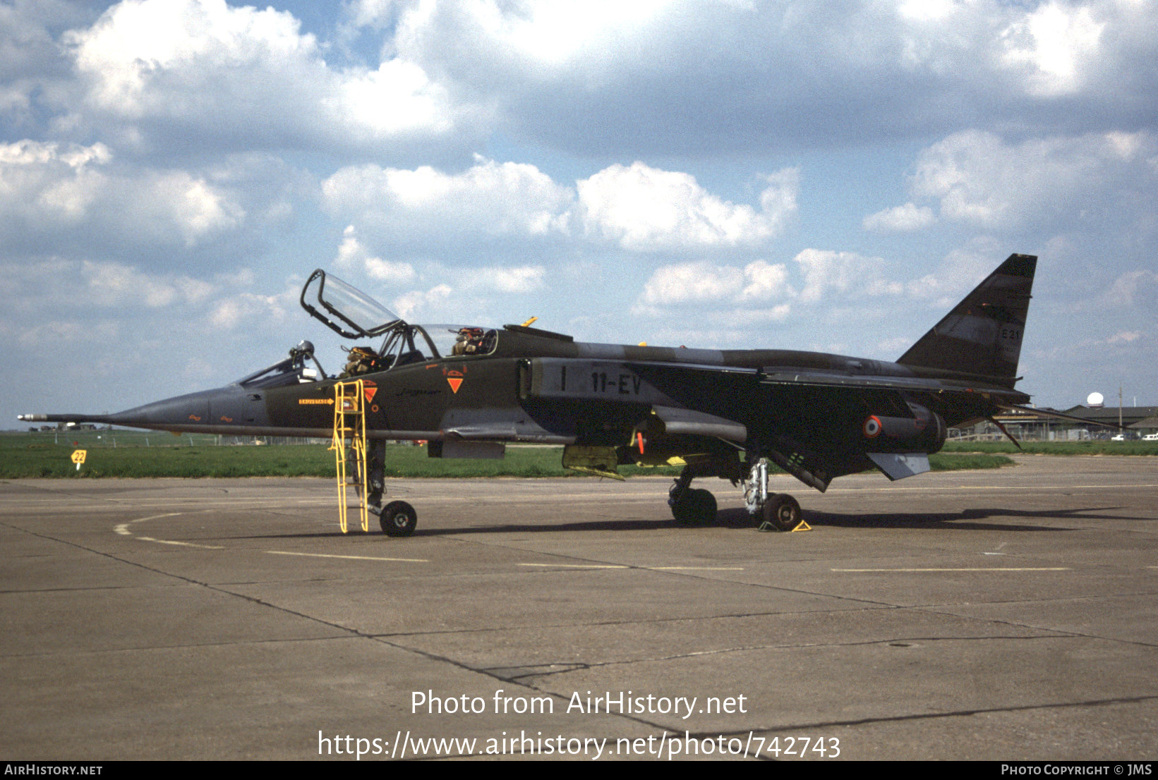 Aircraft Photo of E21 | Sepecat Jaguar E | France - Air Force | AirHistory.net #742743