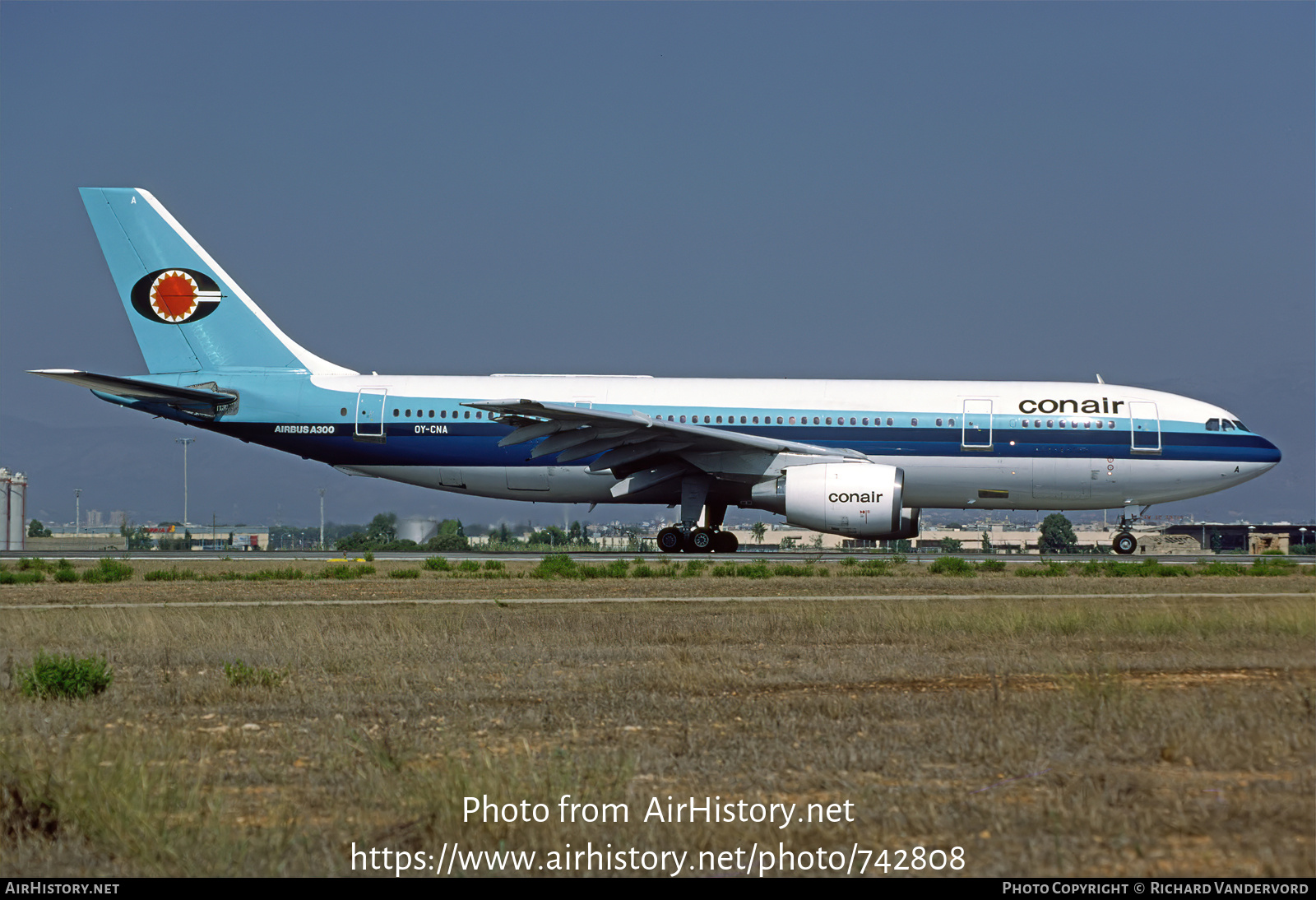 Aircraft Photo of OY-CNA | Airbus A300B4-120 | Conair of Scandinavia | AirHistory.net #742808