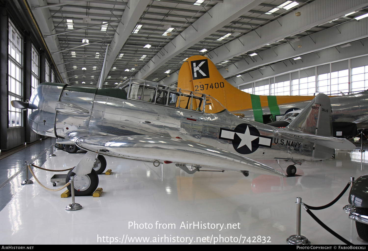 Aircraft Photo of N45CK / 112277 | North American SNJ-6 Texan | USA - Navy | AirHistory.net #742832