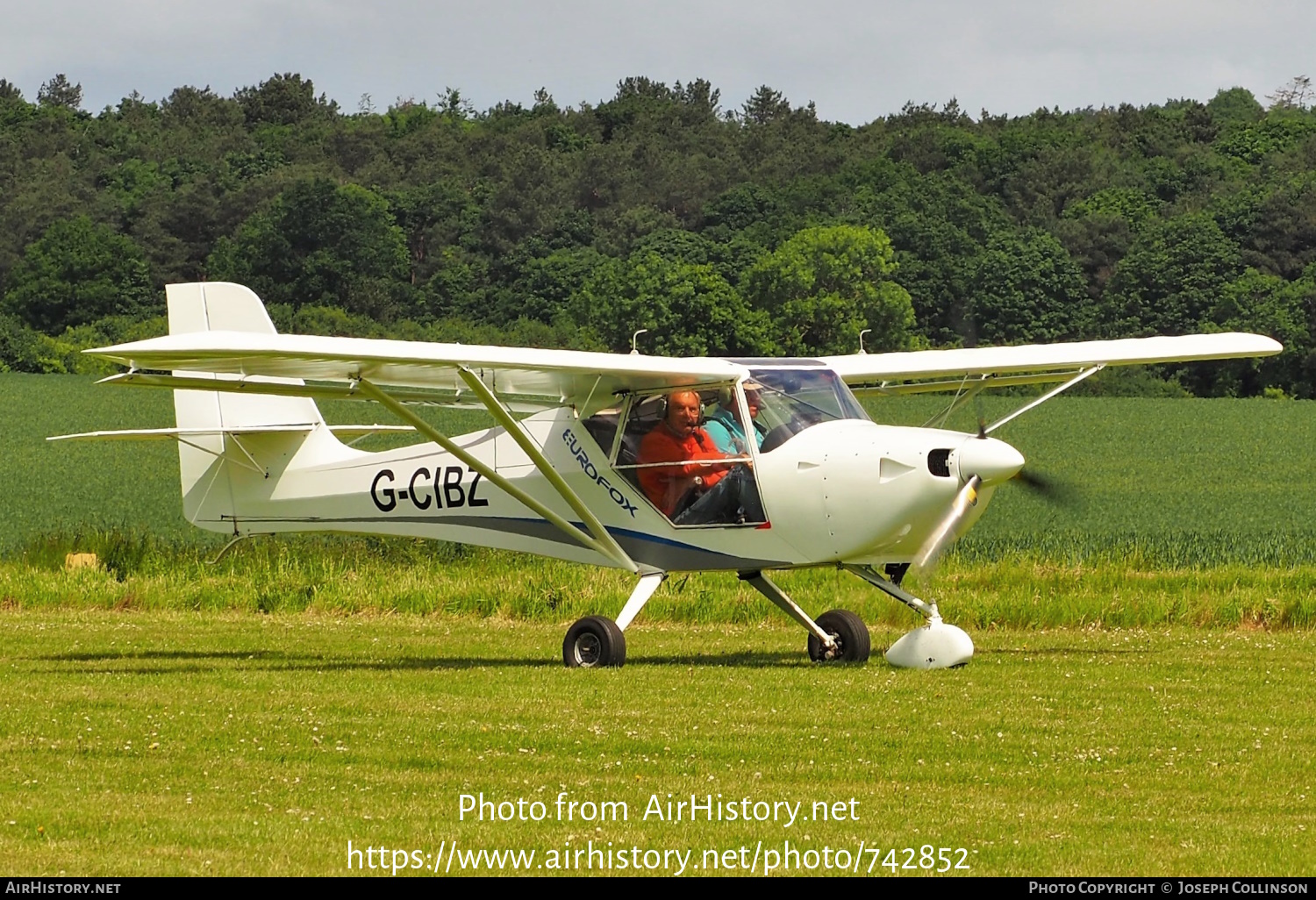 Aircraft Photo of G-CIBZ | Aeropro Eurofox 912(S) | AirHistory.net #742852