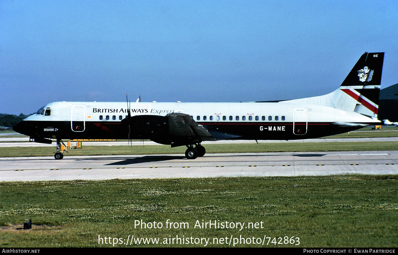 Aircraft Photo of G-MANE | British Aerospace ATP | British Airways Express | AirHistory.net #742863