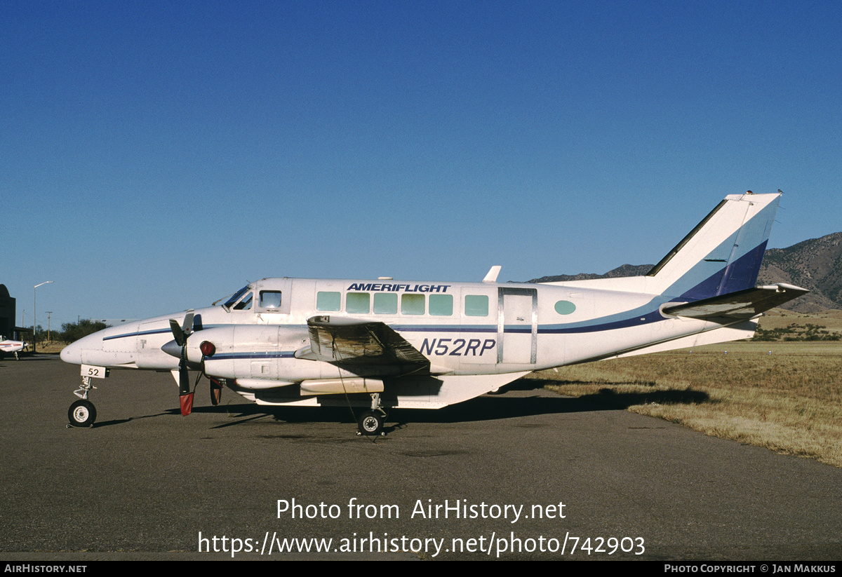 Aircraft Photo of N52RP | Beech C99 Airliner | Ameriflight | AirHistory.net #742903